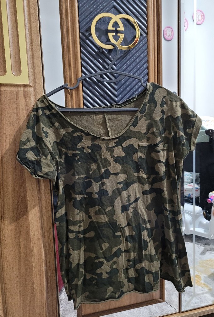 askeri yesil tişört - Görsel 2