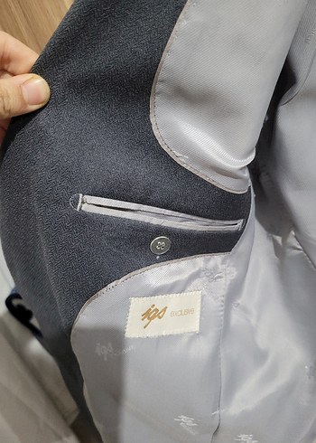 erkek gri ceket - Görsel 4