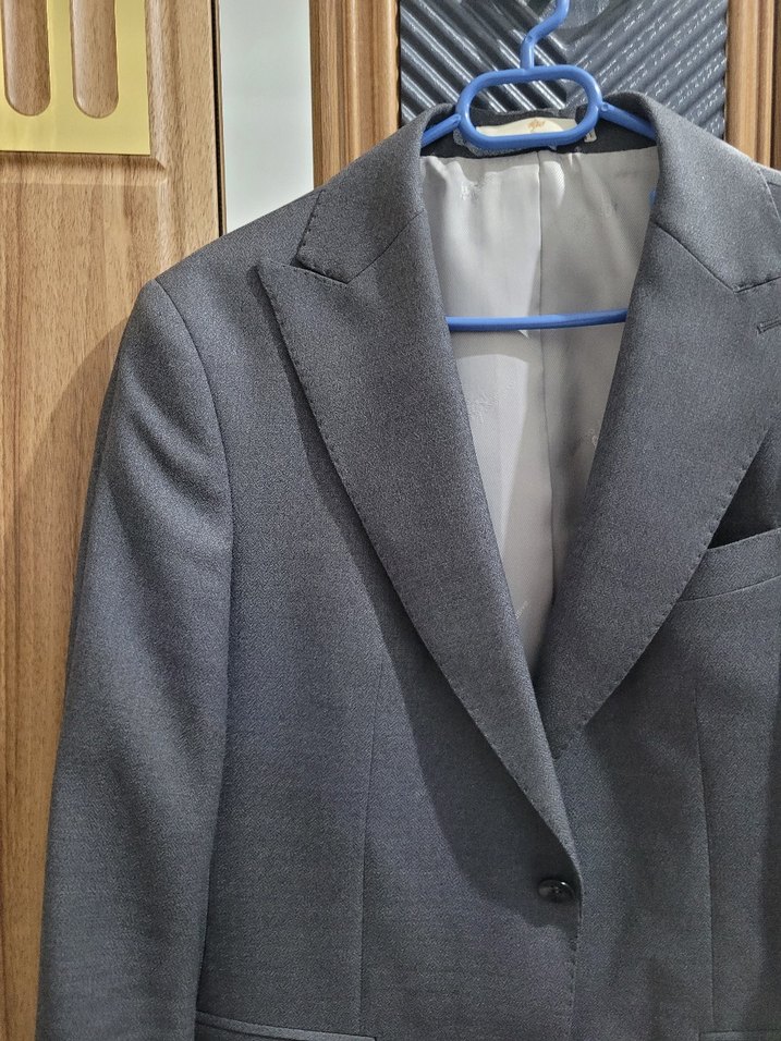 erkek gri ceket - Görsel 2