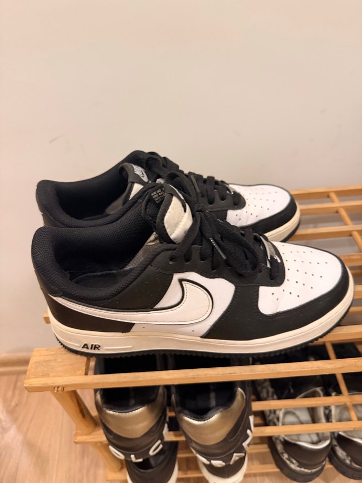 Nike Siyah Beyaz Spor Ayakkabı - Görsel 2