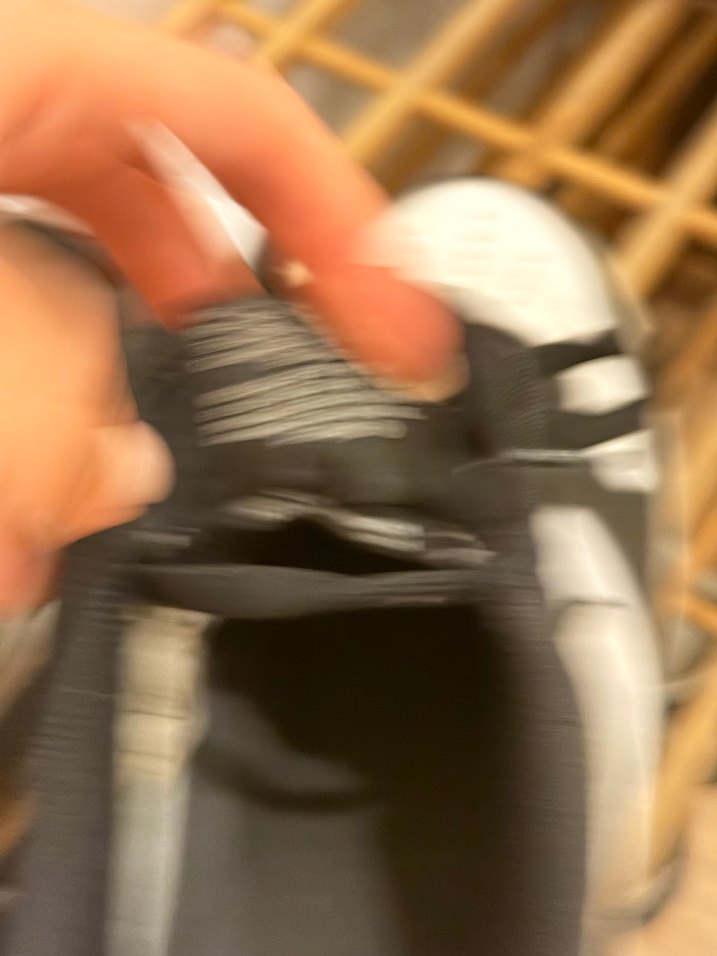 Nike Siyah Beyaz Spor Ayakkabı - Görsel 4