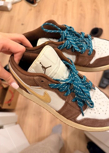 Kahverengi Erkek Spor Ayakkabı Bağcığı - Görsel 5