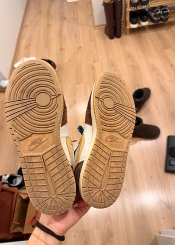 Kahverengi Erkek Spor Ayakkabı Bağcığı - Görsel 2