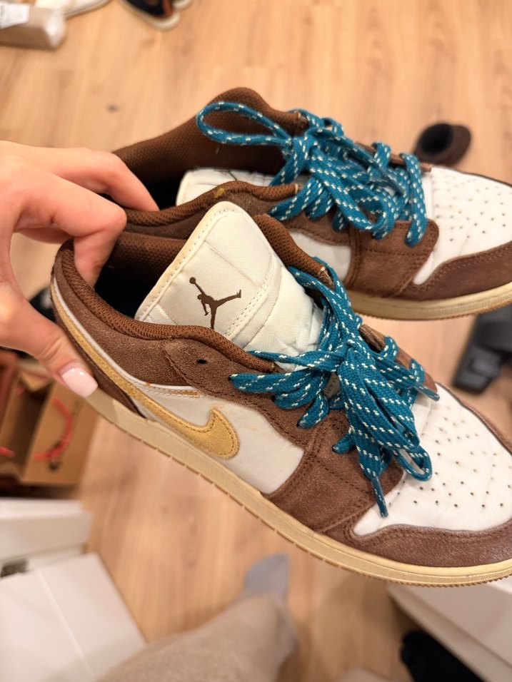 Kahverengi Erkek Spor Ayakkabı Bağcığı - Görsel 5