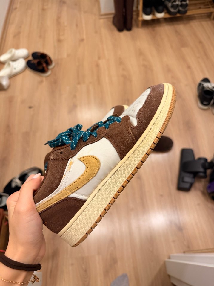 Kahverengi Erkek Spor Ayakkabı Bağcığı - Görsel 3