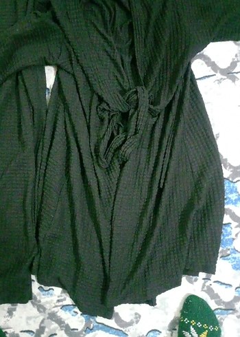 Uzun Siyah Erkek Atkısı - Görsel 3