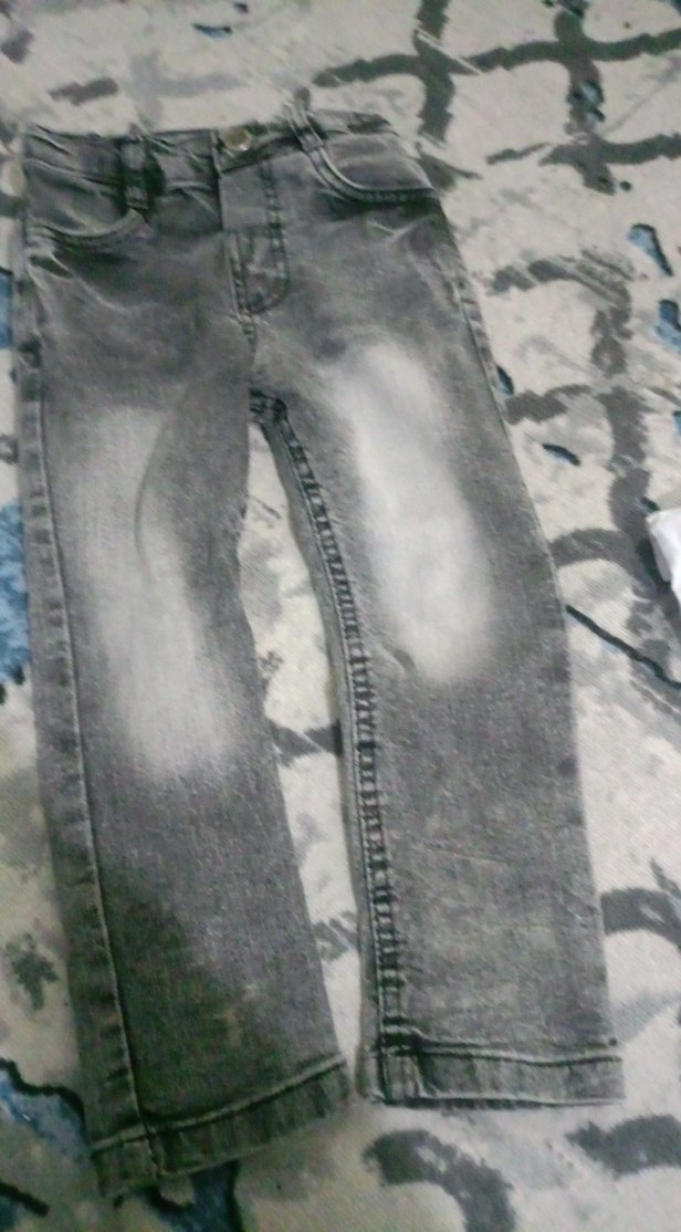 Gri Denim Bebek Erkek Takım - Görsel 4