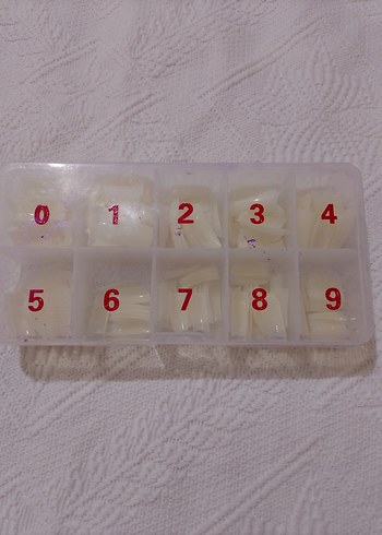 2 Kutu Beyaz ve Şeffaf Tırnak klipsleri Seti kutulu - Görsel 4