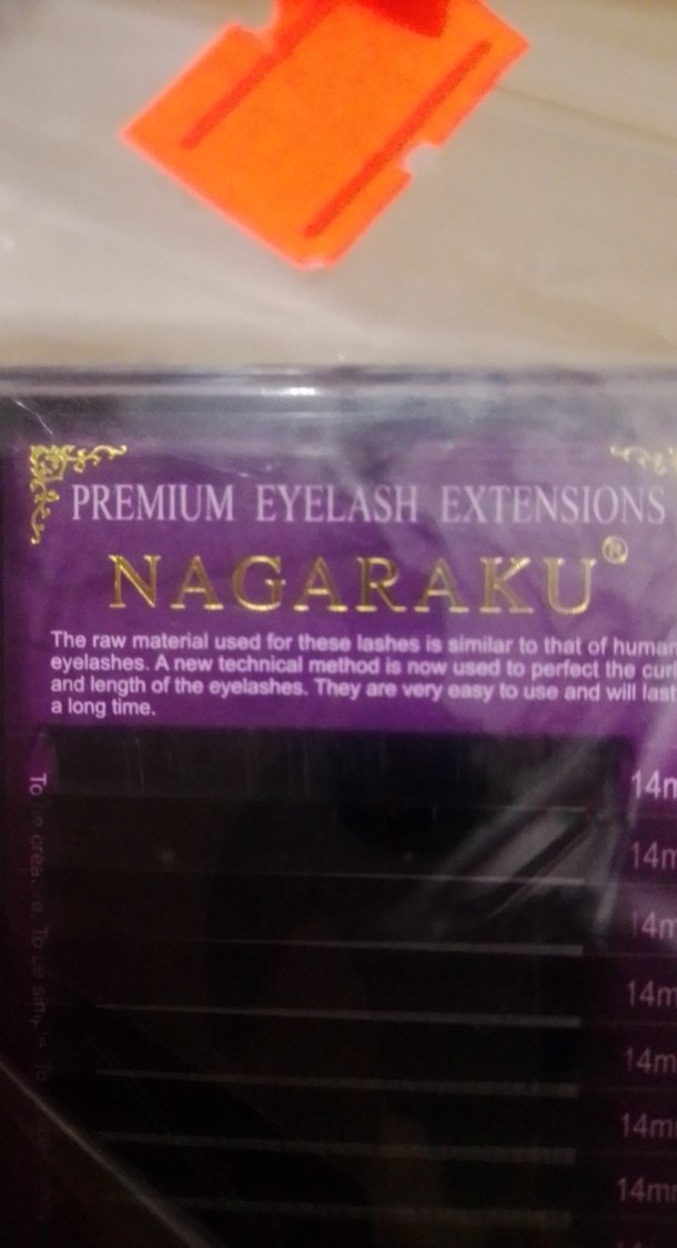 NAGARAKU Takma Kirpik 14mm 0.07D - Görsel 2