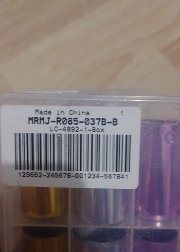 Renkli Tırnak Süslemeleri Seti 2 Kutu fiyatıdır - Görsel 2