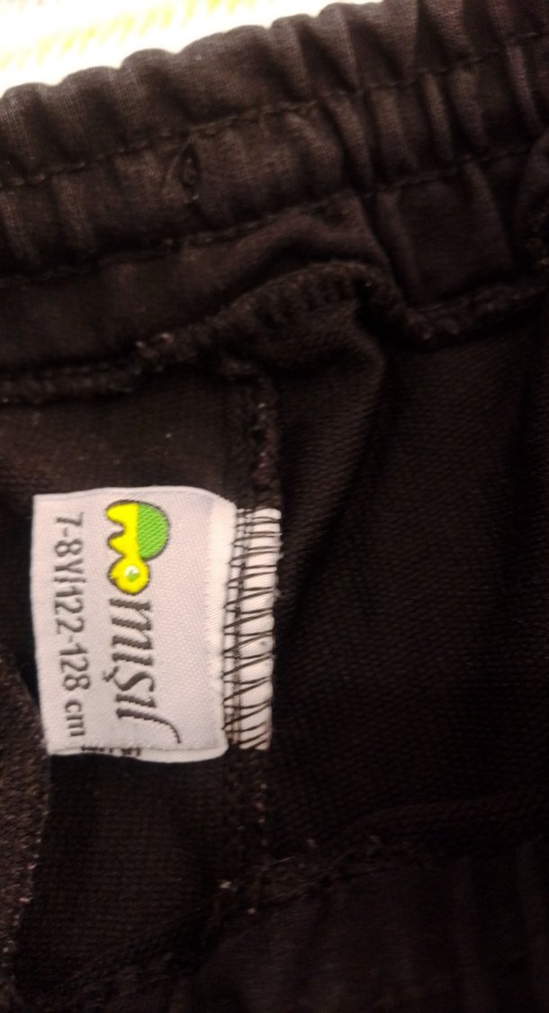 Siyah Rahat Kesim çocuk Eşofman Altı - Görsel 3