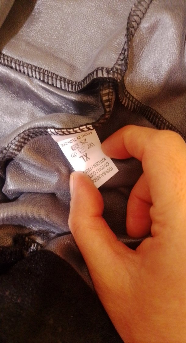 Siyah korseli termal tayt - Görsel 5