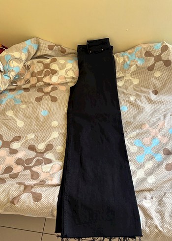 Siyah Salaş  Kot Pantolon - Görsel 2