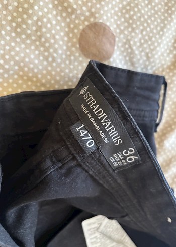 Siyah Salaş  Kot Pantolon - Görsel 3