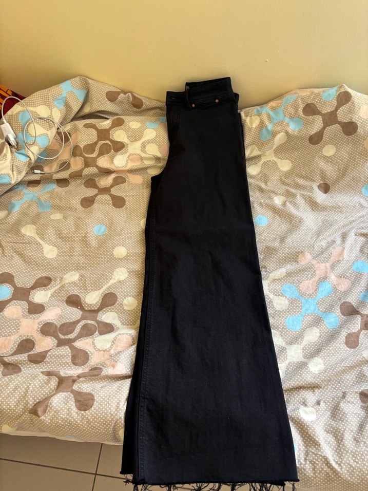 Siyah Salaş  Kot Pantolon - Görsel 2