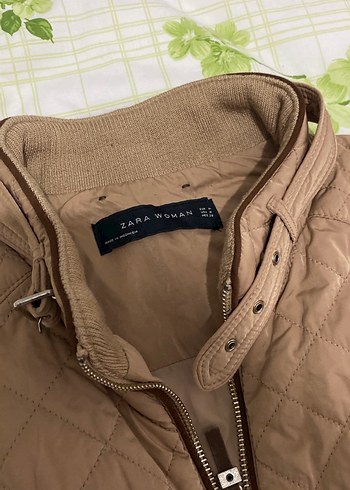 Kahverengi Fermuarlı Kadın Yelek - Görsel 2