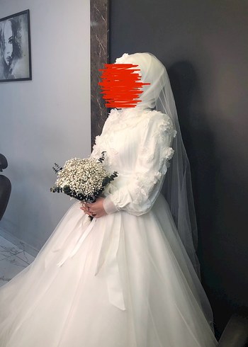 Tesettür gelinlik - Görsel 4