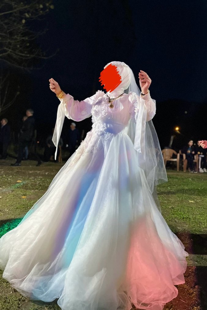 Tesettür gelinlik - Görsel 2