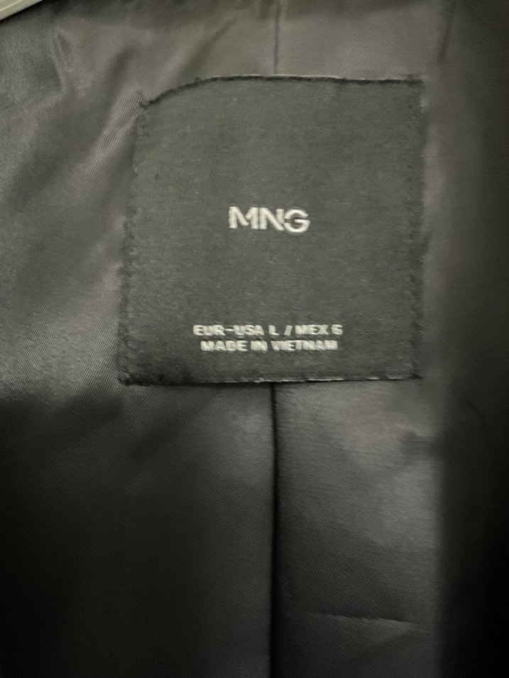 Düğmeli Siyah Kadın Blazer Ceket - Görsel 3