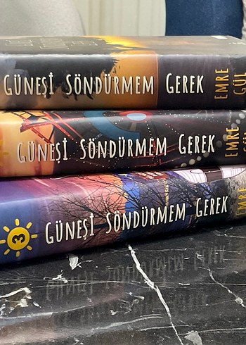Güneşi Söndürmem Gerek 3 Kitap Seti - Görsel 3