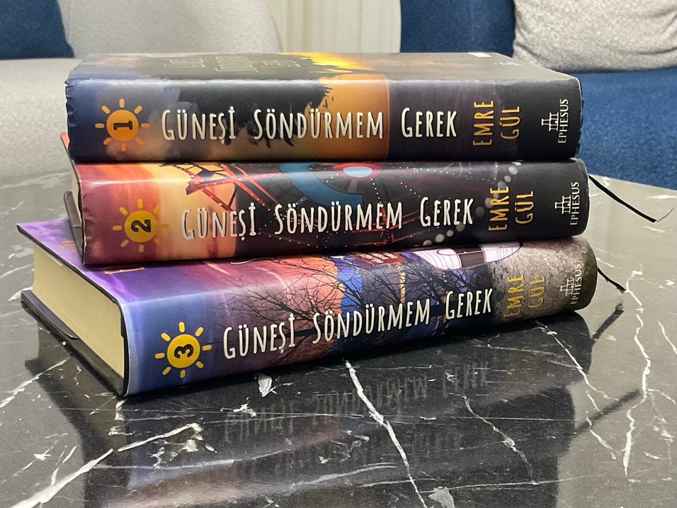 Güneşi Söndürmem Gerek 3 Kitap Seti - Görsel 3