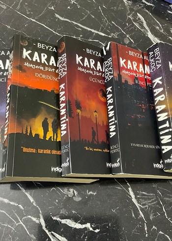 Beyza Alkoç - Karantina Roman Seti - Görsel 2