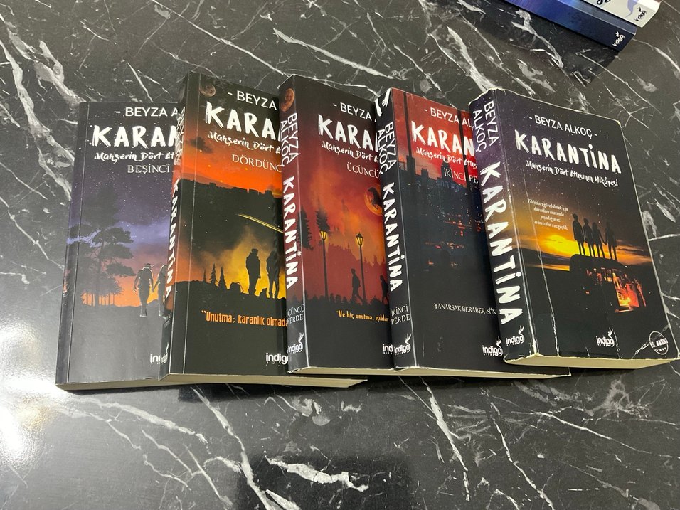 Beyza Alkoç - Karantina Roman Seti - Görsel 2