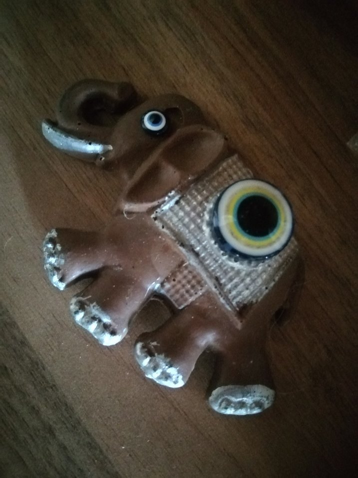 Kahverengi Fil Figürlü Magnet - Görsel 3