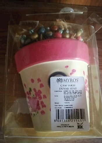 Duvar Süsü Saksı - Görsel 2