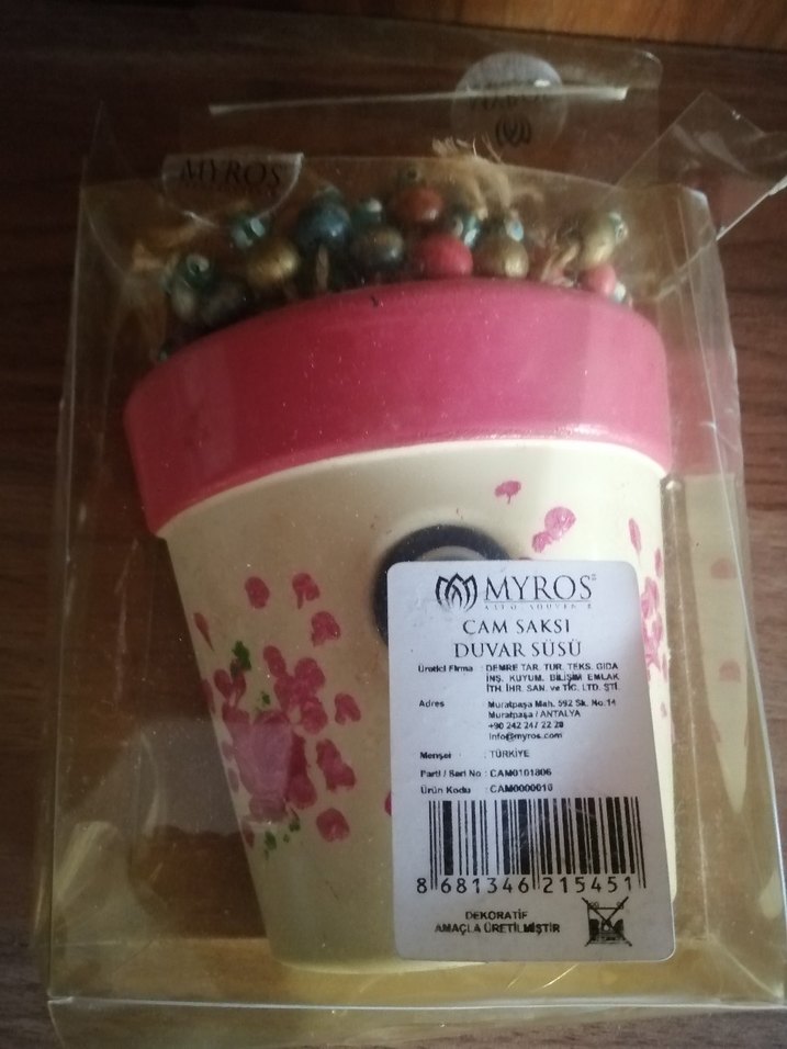 Duvar Süsü Saksı - Görsel 2