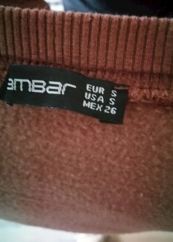 Beverly Hills Nakışlı Kahverengi Sweatshirt - Görsel 3