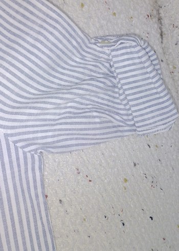 çocuk çizgili gömlek - Görsel 4