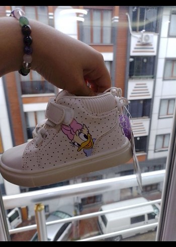 Beyaz Kız Çocuk Spor Ayakkabı - Görsel 3