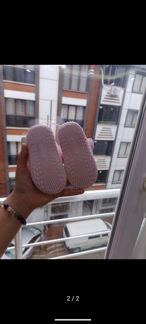 Kız Bebek Pembe panduf - Görsel 2