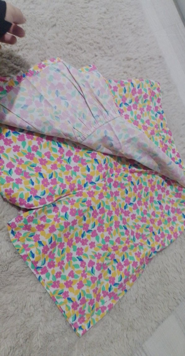 Renkli Fırfırlı Mini Etek - Görsel 2