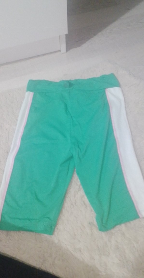 Kız Çocuk Yeşil tayt - Görsel 2