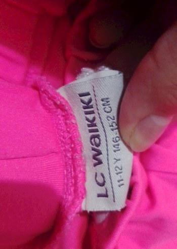 Kız Çocuk Pembe tayt - Görsel 3