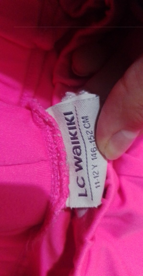 Kız Çocuk Pembe tayt - Görsel 3