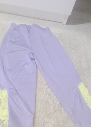 Pastel Mor çocuk tayt - Görsel 2