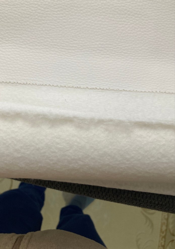 Beyaz Suni Deri Kumaşı - Görsel 5