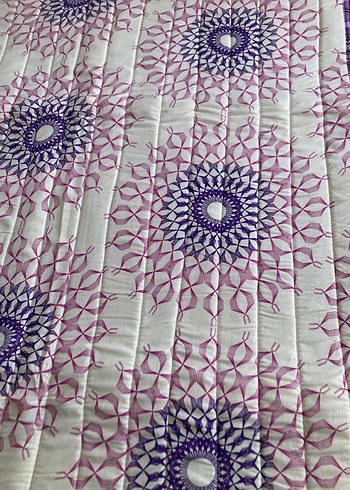 Renkli Bağlama Desenli Elektrikli Battaniye - Görsel 2