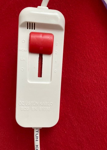 Renkli Bağlama Desenli Elektrikli Battaniye - Görsel 3