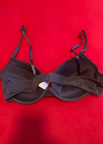 Lacivert Gotik Midi Push-Up Sütyen - Görsel 6