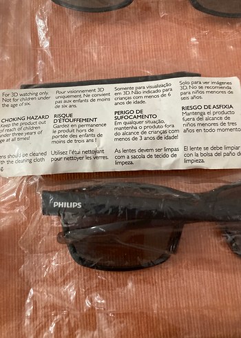 Philips 3D Boyutlu 4 Tane Gözlük - Görsel 7