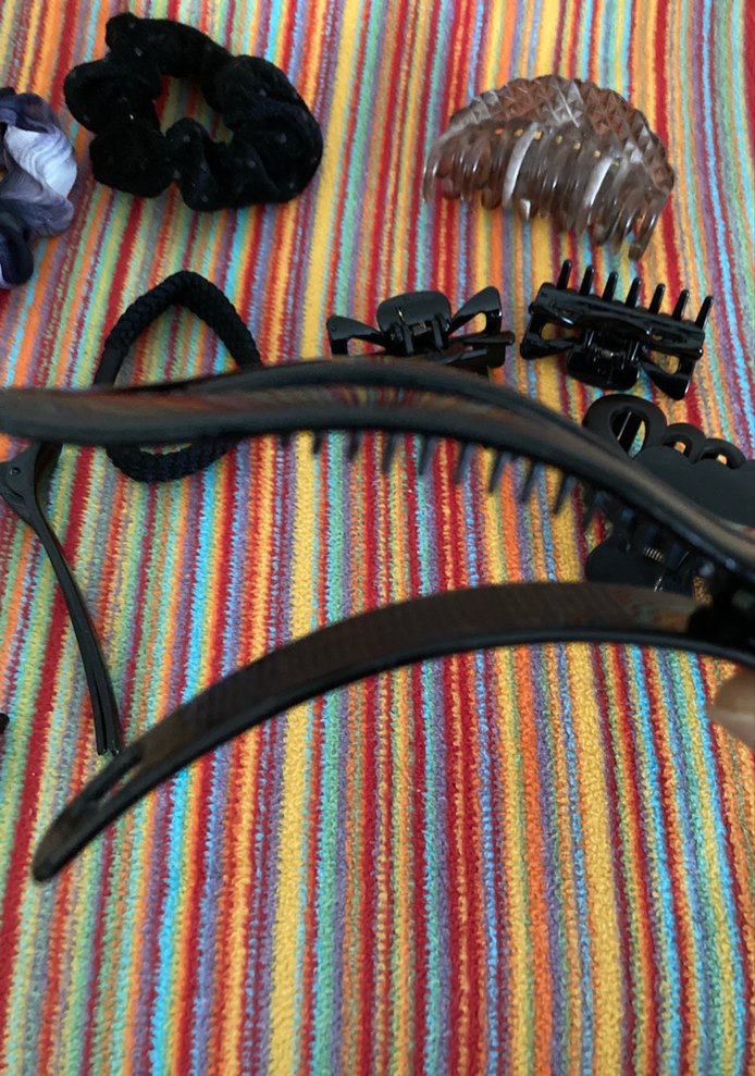 10 Parça Saç Aksesuarı Seti, Elastik ve Plastik - Görsel 5