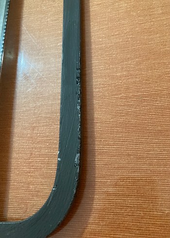 Antik Ağaç Saplı Demir El Testeresi - Görsel 5