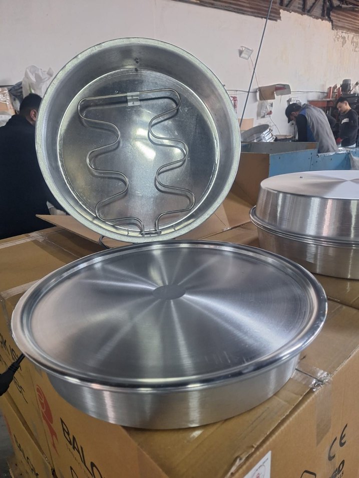 Gri Paslanmaz Çelik Tencere - Görsel 3