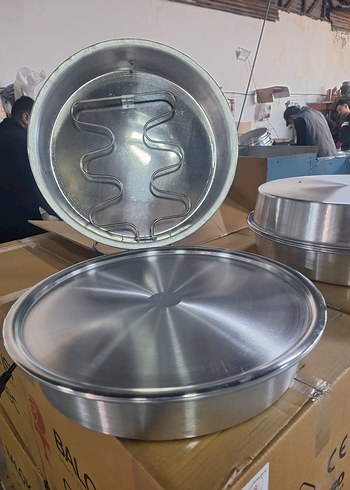 Gri Elektrikli Isıtıcılı Paslanmaz Tencere - Görsel 4