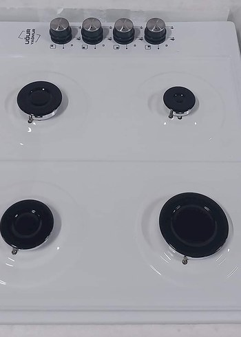 Beyaz 4 Gözlü Ocak Üstü Gazlı Ocak - Görsel 2