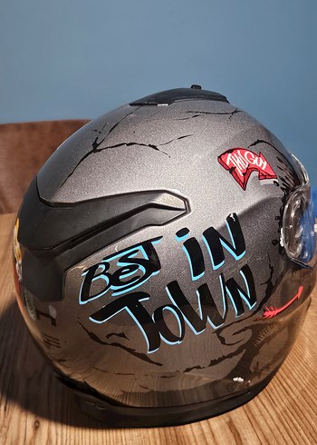 nexx sx100 full face kask - Görsel 6